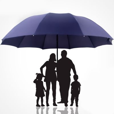 hot【DT】✥  Whole Umbrellas Super Large Folding Umbrella for Several Windproof Rainy Paraguas зонтик