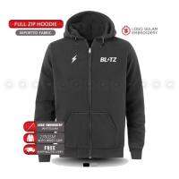 ✆♠◙Zip Hoodie Sulam Blitz Racing Design Popular Performance Tuning Apparel Jacket Casual Cotton Fash