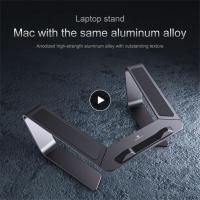 For Macbook Ipad Air Detachable Stand Aluminum Alloy Ergonomic Notebook Support Holder Portable Cooling Bracket Laptop Stand Laptop Stands