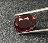 Nano Rubellite - นาโนแล็บ รูเบลไลท์ . Lab Created Rubellite. Oval Shape. รูปไข่ ราคาเป็นเม็ด / Price Per Pcs