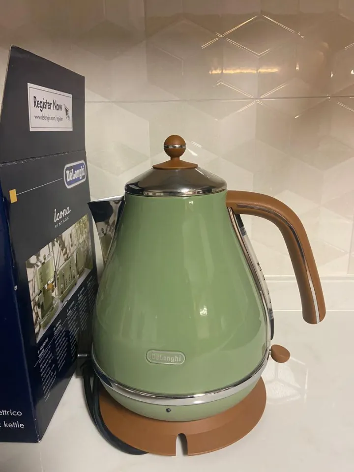 Jrm0102 Delonghi Retro Kettle 304 Stainless Steel Electric Kettle