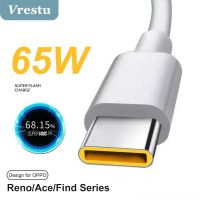 [ร้อน] สายไฟขนาดใหญ่65W Type C สำหรับ Realme X2 Pro X50 Pro 6 Pro Supedart 6.5A 50W สำหรับ OPPO Super VOOC Reno 4 5 6 Pro Ace2