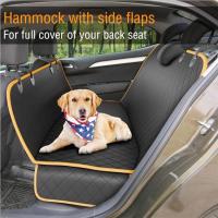 Waterproof Dog Travel Mat Car Hammock Dog Car Seat Cover for Small Medium and Large Dog Travel Car Back Seat Safety Mat