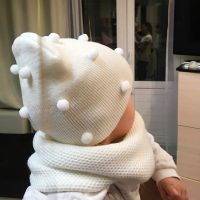 Baby Girl Boy Winter Spring Autumn Hat Christmas Baby Soft Warm Cap Knit Cap Soft Elastic Children Casual Warm Cap Accessories