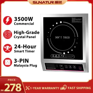 2500w Double Induction Cooker Waterproof Panel Temperature Levels Power  Levels induction cooktop hotpot cooktop