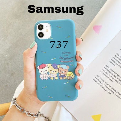 เคส Samsung A50 A40 A30 A20 A7 J6 J4 J8 A5 A8 J2 Pro A6 Plus 2018 J3 J5 J7 J1 2016 Cartoon Silicone Case #737