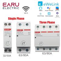 รีเลย์ควบคุมเวลาผ่าน WiFi อัจฉริยะเบรกเกอร์สวิทช์บ้านอัจฉริยะบ้านด้วยเสียงควบคุมระยะไกลโดยแอป EWelink สำหรับ Alexa Google Home