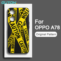 Guyon เคส OPPO A78 4G 5G นิ่มลายดีไซน์ใหม่ดั้งเดิม,ซิลิโคนกันกระแทก