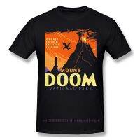 Mount Doom National Park Clothes Design Occupy Mars 2026 Humans In Space Cotton Camiseta Men Tshirt Gildan