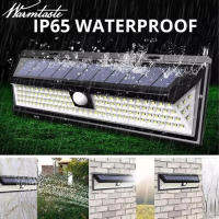 Warmtaste 190 LED Solar Wall Light Outdoor Waterproof Motion Sensor 3 Model Home Light for Garden House