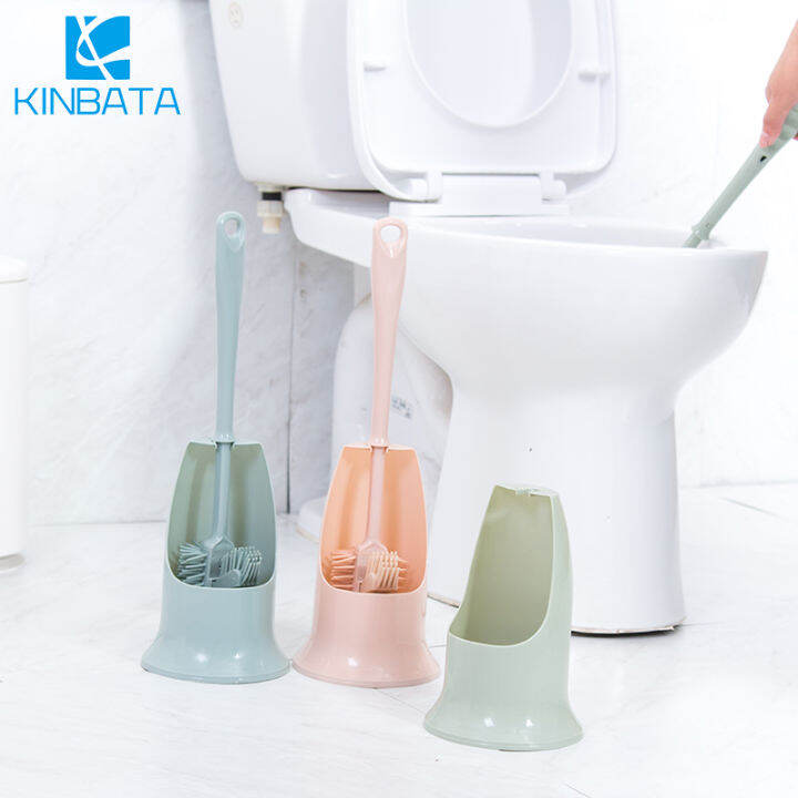 Japan's simple toilet brush set with rack household toilet without dead