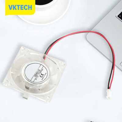 [Vktech] เครื่องเป่าลมระบายความร้อนด้วยฮีทซิงค์การ์ดแสดงผลทรงสี่เหลี่ยม40มม. สำหรับคอมพิวเตอร์