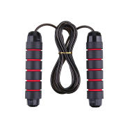 Jumping Rope Tangle-Free with Ball Bearings Rapid Speed Adjustable Jump Skipping Cable and 6” Memory Foam