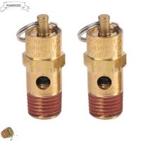 SHA6844204 2Pcs 175 PSI วาล์วนิรภัยทองเหลือง 1/4ค่ะ เช็ควาล์วแอร์คอมเพรสเซอร์ ไม่เป็นสนิมง่าย ความดันบรรเทาเครื่องอัดอากาศ เครื่องอัดอากาศ