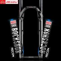 2019 Rockshox สติ๊กเกอร์ติดจักรยานเสือภูเขาด้านหน้าส้อมสติกเกอร์ MTB ตะเกียบหน้าจักรยานสติ๊กเกอร์กุหลาบสติกเกอร์