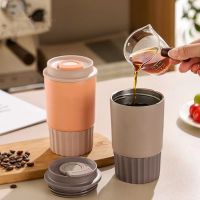 Stainless Steel Coffee Thermos Mug Milk Tea Juice Leak-Proof Travel Thermal Cup Vacuum Flask Thermo Water Bottle Hydro FlaskTH