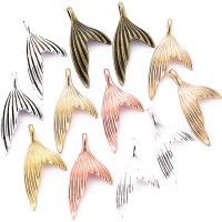 15pcs 6 colors 29X15mm Tail Fish Charms Alloy Metal Mermaid Pendant For DIY Handmade Jewelry Accessories Making DIY accessories and others