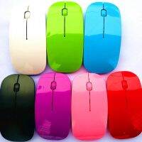 Portable Creative Mini Ultra Slim Cute Wireless Bluetooth Mouse 2.4G Receiver Laptop Gaming Mice PC 1000dpi Computer Accessories