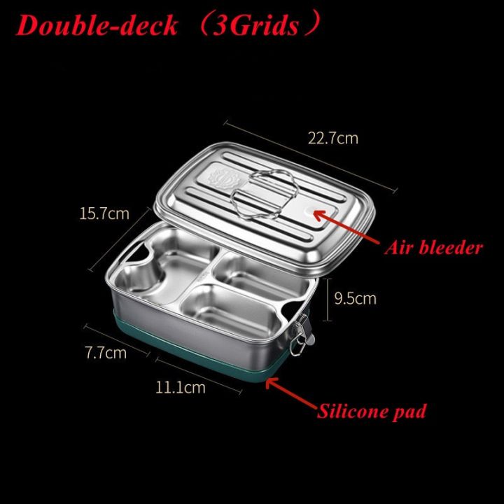 2-3-grids-stainless-steel-double-layered-lunch-box-with-lunch-bag-bento-for-kids-fruit-dessert-food-warmer-tableware-kitchenware
