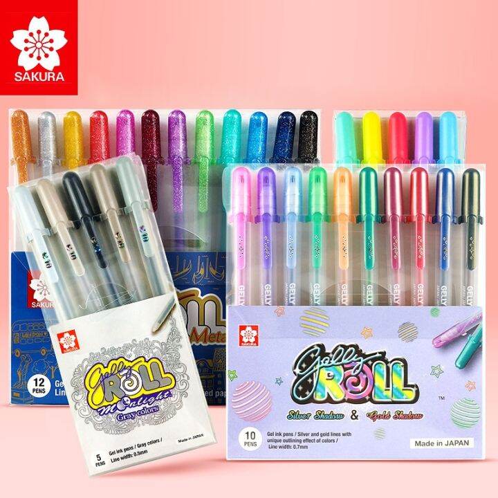【hot】 Japan Gelly Roll Pens Basis/Bright/Highlight/Souffle/Glaze