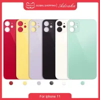 Advaka เคสกระจกฝาครอบตัวเครื่องแบตเตอรี่รูใหญ่ด้านหลังพร้อมเทปกาวสำหรับ Iphone 11 11Pro อุปกรณ์เสริมโทรศัพท์สูงสุด