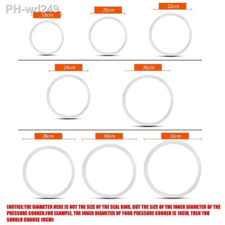 silicone-rubber-gasket-cooker-lid-sealing-ring-electric-pressure-cooker-replacement-for-cooker-gaskets-accessories