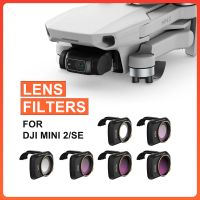 For DJI Mini 2 Drone Camera Gimbal Lens Filter MCUV CPL ND4 8 16 32 Camera Lens Sunhood Protector For DJI Mavic Mini Accessories