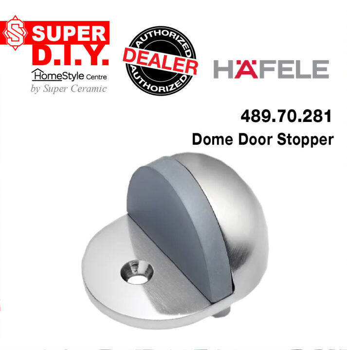 HAFELE 489.70.281 Dome Door Stopper Zinc Diecast Lazada