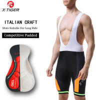 X-Tiger 2020 Pro Cycling Shorts 5D Silicone GEL Pad 100 Lycra Cycling Bib Shorts MTB Bike Shorts Bicycle Cycling Bib Tights