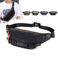 Nylon Waist  Pack Hip Belt Bag for Men Military Anti-theft Running Male Travel Cross body Sling Chest Pack Bum Fanny Bag Running Belt