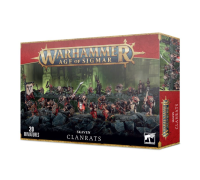 [200Aพร้อมส่ง]WARHAMMER: Warhammer AoS: SKAVEN CLANRATS  โมเดลเกมสนามจำลอง