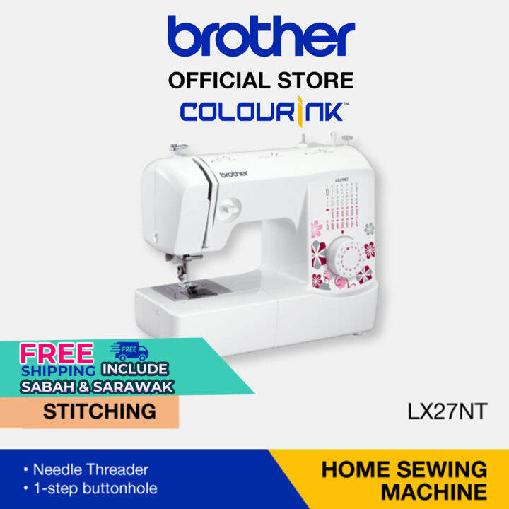 Brother LX27NT Mechanical Sewing Machine Needle Threader 1step