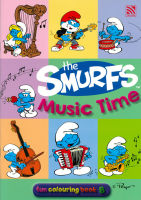 Kid Plus หนังสือแบบฝึกหัดระบายสี The Smurfs Fun Colouring Book 8