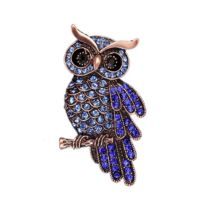 【DT】hot！ Fashion Delicate Brooches Korean Zinc Alloy Imitation Rhinestone Brooch Badge Pin Man Gifts Accessories