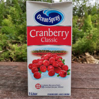 Youxianpei เครื่องดื่มน้ำผลไม้แครนเบอร์รี่ดั้งเดิม Ocean Spray Cranberry Juice Drink 1L