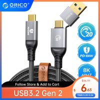 【Flag man】สายเคเบิลออริโก้ Usb3 1 Gen2