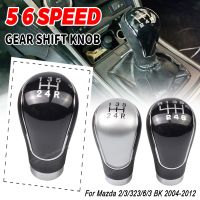 For Mazda 2/3/323/6/3 BK 2004 2005 2006 2007 2008 2009 2010 2011 2012 Gear Shift Knob Lever Shifter Head Car Styling Accessories