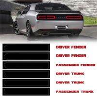 Bolaxin Dark Smoke Vinyl Tail Light Tint Kit for Dodge Challenger 2015-2019