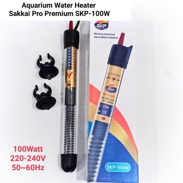 Heater / Pemanas Air Aquarium / Aquascape SKP 100 watt Lazada Indonesia