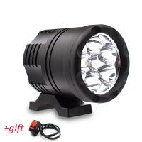 For DUCATI Hypermotard 796 821 939 950 1100 ST4S 748 900 Motorcycle LED Light 9-48V Auxiliary Headlight Driving DRL Fog Lamp 60W