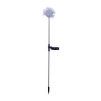 12pcs LED Solar Light Dandelion Flower Ball Outdoor Waterproof Decoration For Garden Street Lawn Stakes Yard Fairy Lamps String