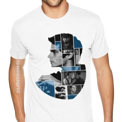 New Coming Hiphop Print Pure Cotton Dylan O Brien Squares Teen Wolf Mens Tshirt Cute Gentlemen Tee Shirt