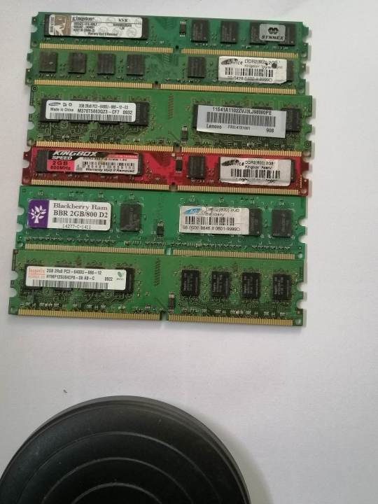 ram-ddr2-667-800-2gb-มือ2-ทดสอบแล้วทุกชิ้นใช้งานได้100