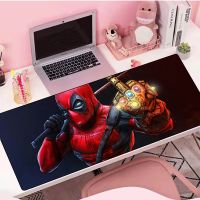 【YF】 Large Gaming Mousepad Deadpool Anime Mouse Pad Rubber Mat Desk Protector Deskmat Pc Accessories Kawaii Cute Keyboard Pads Xxl