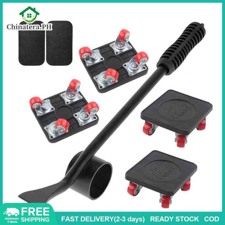 [COD] 5pcs Furniture Lifter Transport Tool Heavy Duty Furniture Mover