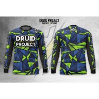 [In stock] 2023 design mens sports clothing  shirt fluo energy - hybrid druid project，Contact the seller for personalized customization of the name