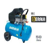 ปั๊มลมโรตารี่50ลิตร 3แรงม้า BERALA รับประกัน1ปี ปั้มลมโรตารี่ 50L 3hp. ปั้มลม ปั๊มลม