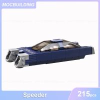 Speeder Model MOC Building Blocks DIY Assemble Bricks Educational Creative Display Kids Toys Xmas Children Gifts 215PCS