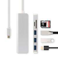 【Popular】 【Top-rated】 【In-Stock】 5-In-1 S7ฮับ3.0 USB-C Aluminiu 11 "Reader Plus Galaxy Port Tab อะแดปเตอร์โลหะผสม Type-C Tab 12.4" USB สำหรับ
