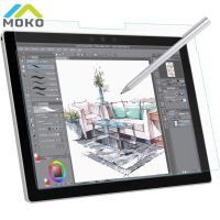 ~ Moko ฟิล์มกันรอยหน้าจอ PET แบบกระดาษ กันแสงสะท้อน สําหรับ Microsoft Surface Pro 7 plus Pro 7 Pro 6 Pro 5 Pro 4 Pro LTE